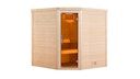 Vorschaubild Weka Premium Massivholzsauna Turku 1 Sparset 2 inkl. 7,5 kW Bioaktiv-Ofen und Leuchtenset - 45 mm - "Alles dabei"