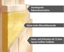 Vorschaubild Karibu Woodfeeling Sauna Bodo - 68 mm Aktionssauna