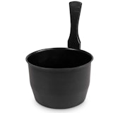 Eliga Aufgusseimer ca. 4 l aus Edelstahl mit schwarzer Pulverbeschichtung Eliga Aufgusseimer ca. 4 l aus Edelstahl mit schwarzer PulverbeschichtungZubehörbild