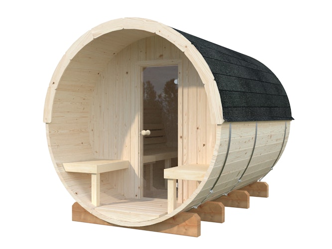 Palmako Saunafass Anita 1,6 + 0,7m²