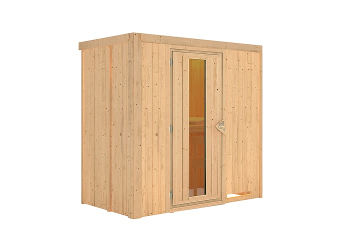 Karibu Sauna Variado mit Fronteinstieg 68 mm