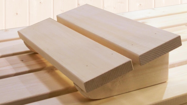 Weka Premium Massivholzsauna Turku 3 Familiensauna - 45 mm