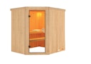 Vorschaubild Karibu Sauna Siirin mit Eckeinstieg 68 mm
