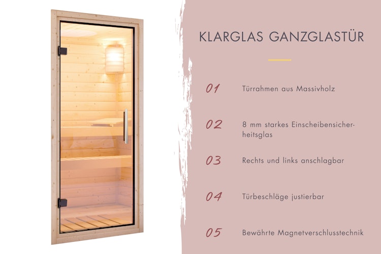 Karibu Gartensauna Saunahaus Angkor 3