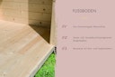 Vorschaubild Karibu Gartensauna Saunahaus Hyun Aktionsangebot