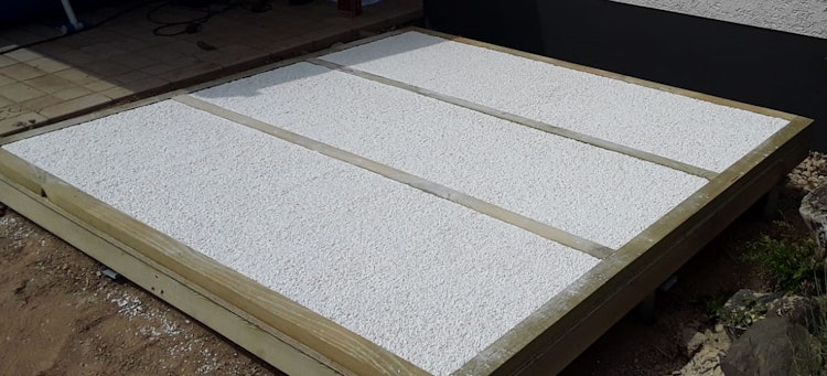 Fußboden Dämmungspaket für Gartenhäuser/Saunahäuser von 15-18 m² Innenfläche